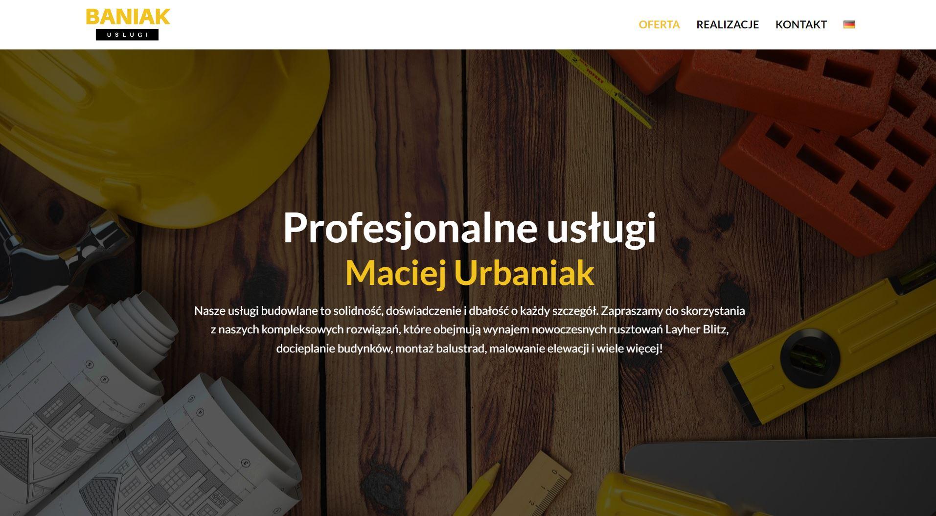 Usługi Budowlane Baniak